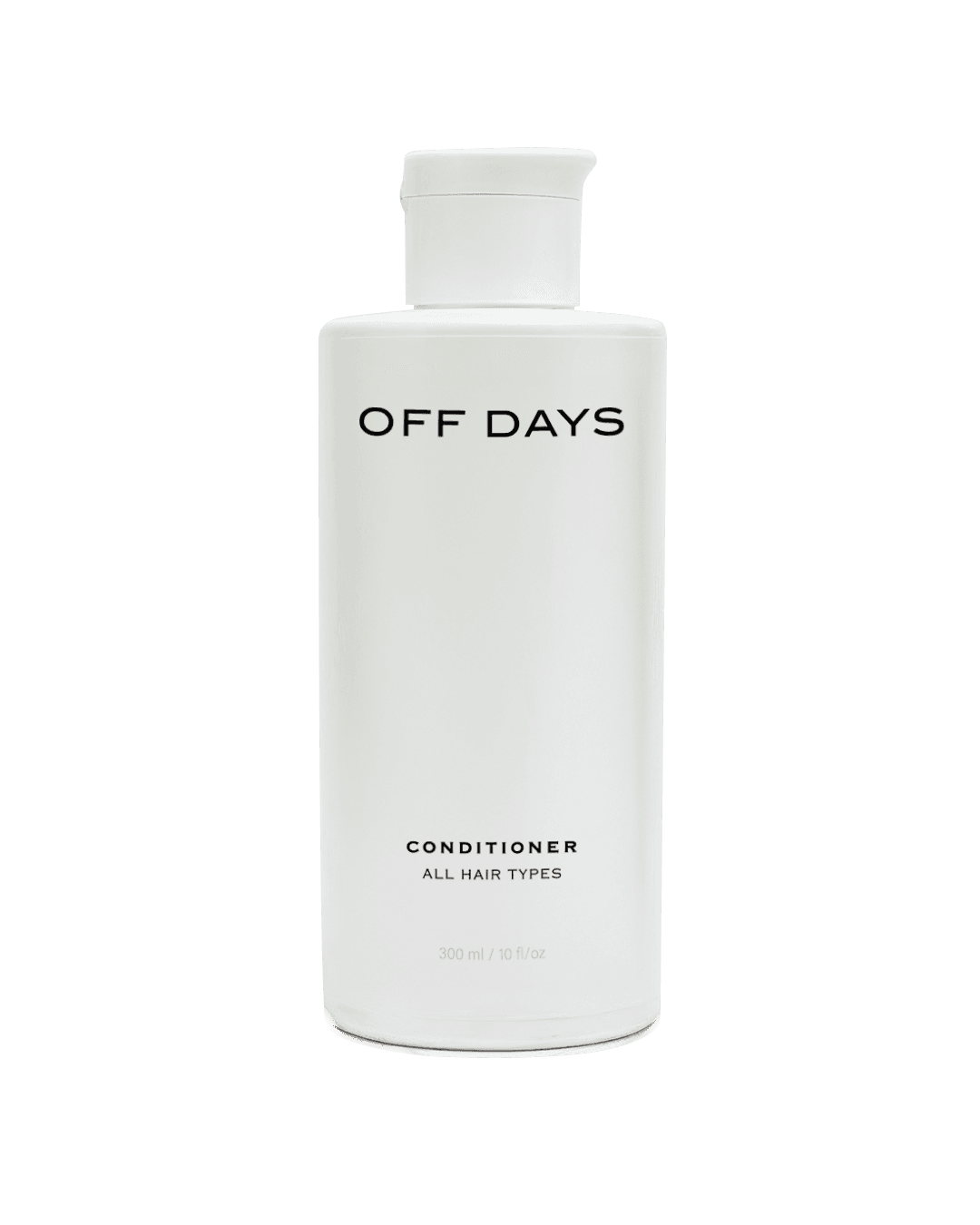 Off Days conditioner with Shea butter that smoothens the cuticle and keeps the hair feeling soft and hydrated