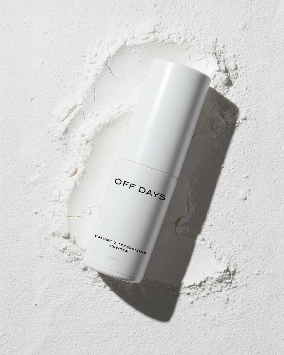the Volumizing hair styling powder can be used between washes to freshen up your style and give it a little extra fullness